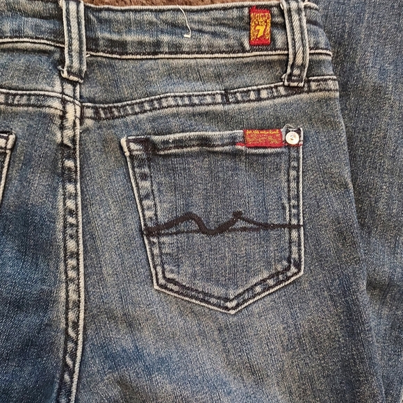 Girls Youth ~ 7 For All Mankind ~ The Skinny Jeans - Picture 6 of 6